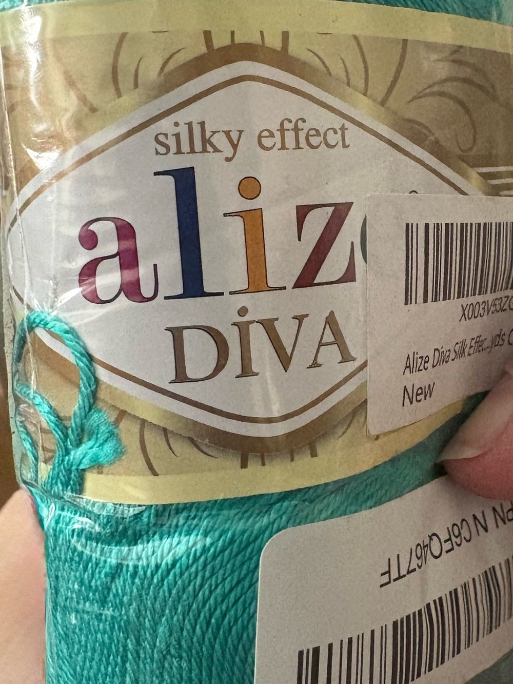 Alize Diva Silky Effect Yarn in Teal